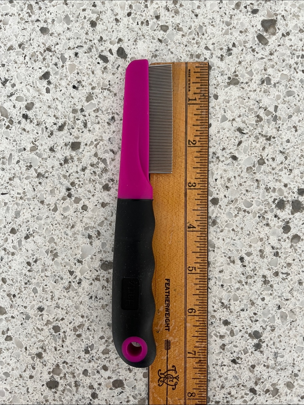 Fine-Tooth Pet Comb - Picture 3 of 3
